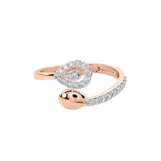 Jair Round Diamond Dainty Ring